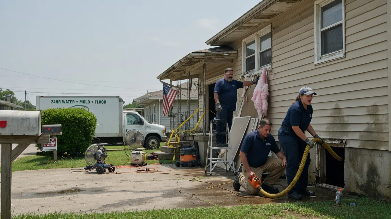 Water Damage Repair in New Portland, ME near me